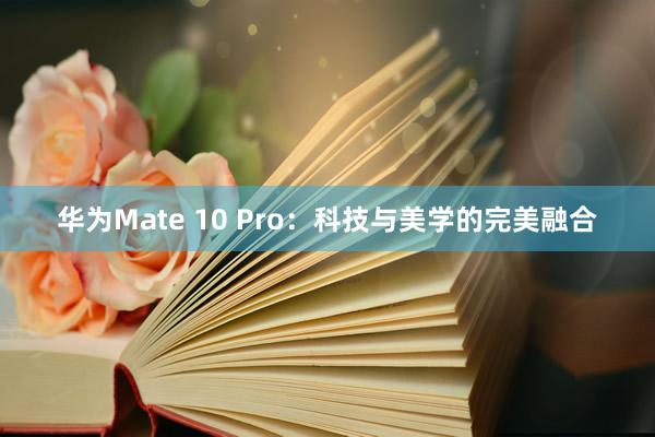 华为Mate 10 Pro：科技与美学的完美融合